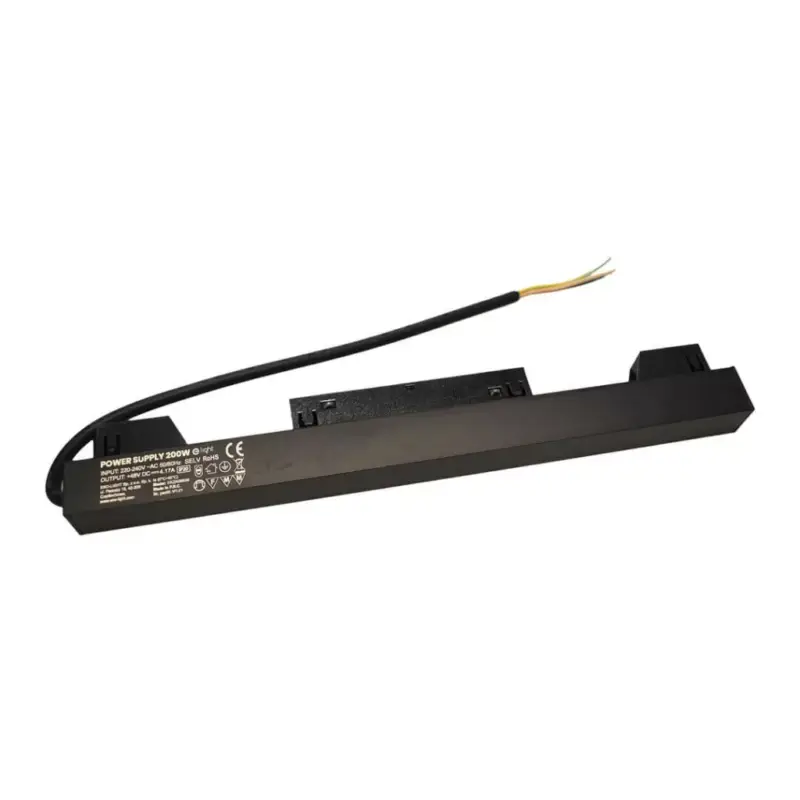 Tápegység LED mágneses sínlámpákhoz MAGNETIC TRACK 200W 48V SLIM Milagro Árcsökkenés