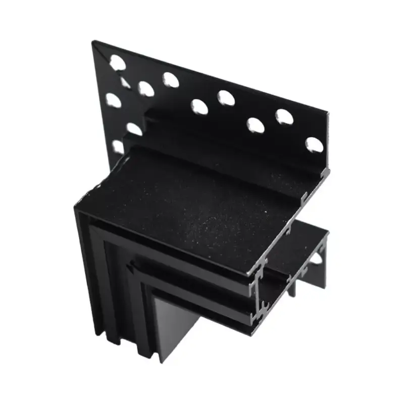 Népszerű Süllyesztett mágneses sarok LED lámpákhoz, L oldal MAGNETIC TRACK 48V Milagro