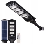 LED napelemes utcai lámpa 1500W 6500K lámpa tartóval és távirányítóval Outlet