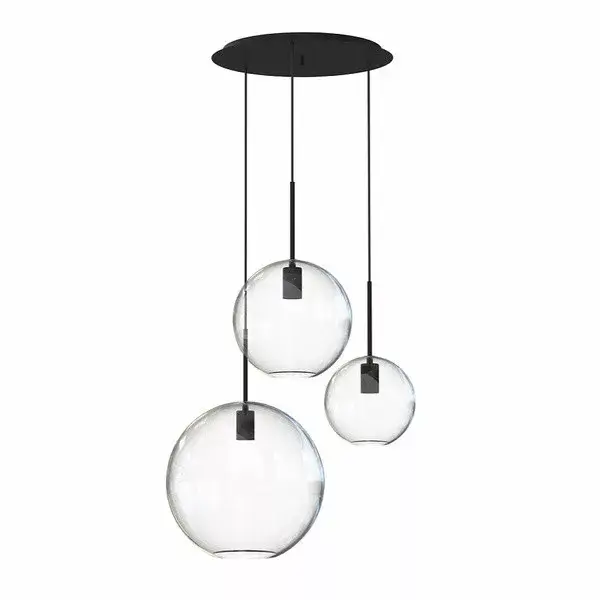 SPHERE III 7788 Nowodvorski függőlámpa 3xE27 mennyezeti üveg lámpabúra modern Exkluzív ajánlat