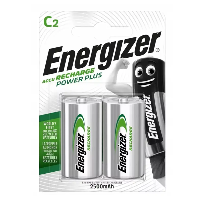Vedd meg most 2x akkumulátor ENERGIZER POWER PLUS HR14 2500 mAh akkumulátor