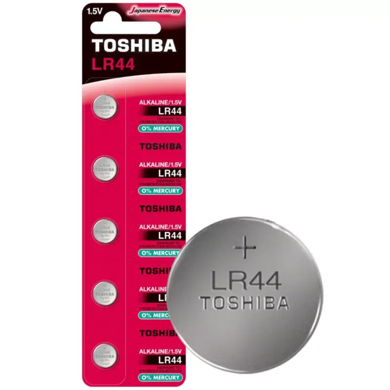 Árcsökkenés TOSHIBA LR44 speciális alkáli elem buborékfólia, 5 db