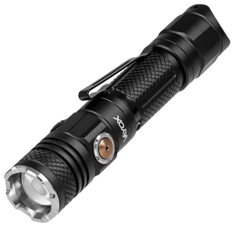 Taktikai LED zseblámpa kézi Erőteljes IP44 10W 1200lm Professzionális VAYOX Vedd meg online