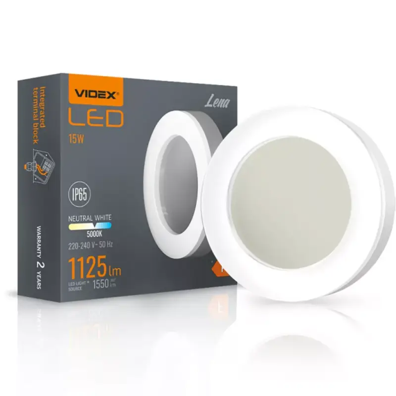 Kerti lámpa emelő fali lámpa LED 15W 5000K LENA VIDEX Akció