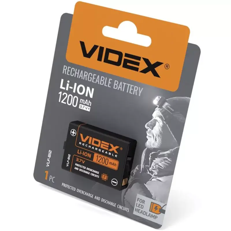 Vedd meg most Lítium-ion akkumulátor fényszórókhoz 1200 mAh VLF-B12 VIDEX