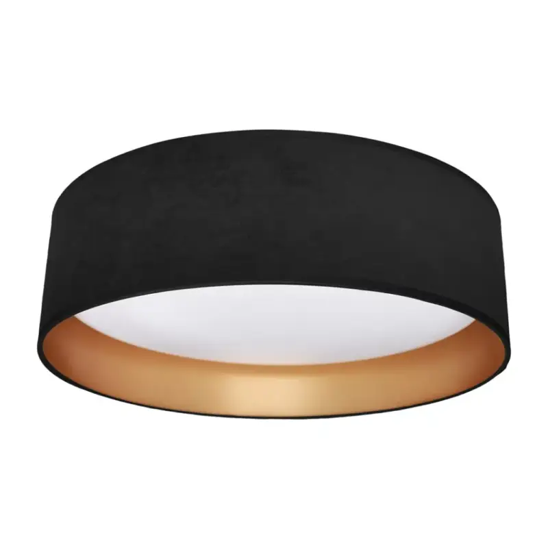 LED felületre szerelhető mennyezeti lámpa RONDO fekete 18W LED Milagro Akciós ár