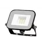Olcsóbb LED reflektor SMD 10W 735lm 6500K dióda IP65 fekete SAMSUNG VT-44010 V-TAC