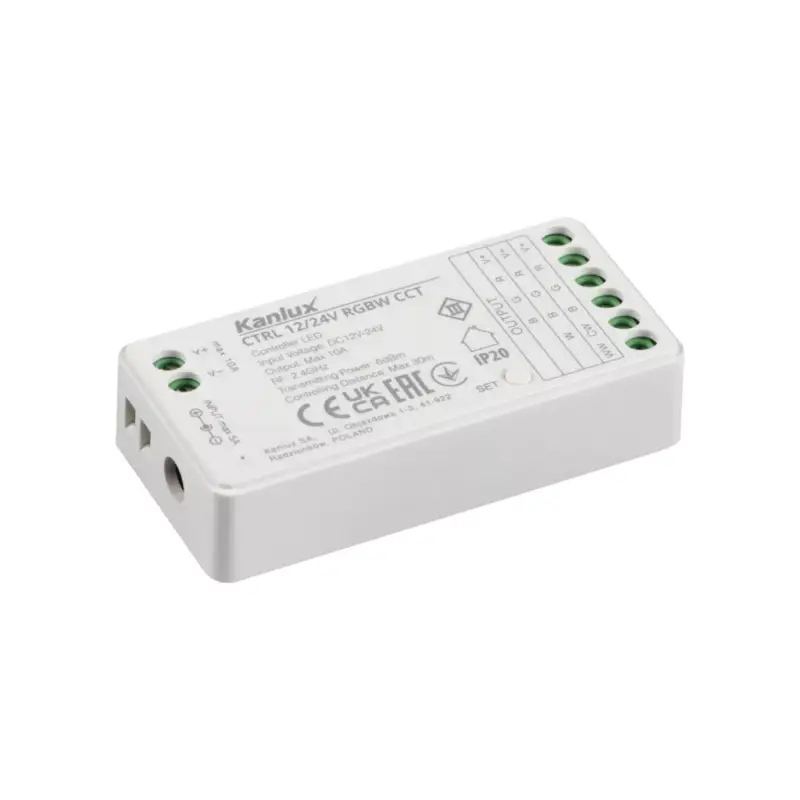 Kihagyhatatlan ajánlat Vezérlő LED szalag vezérlő CTRL 12/24V RGBW CCT Fehér KANLUX