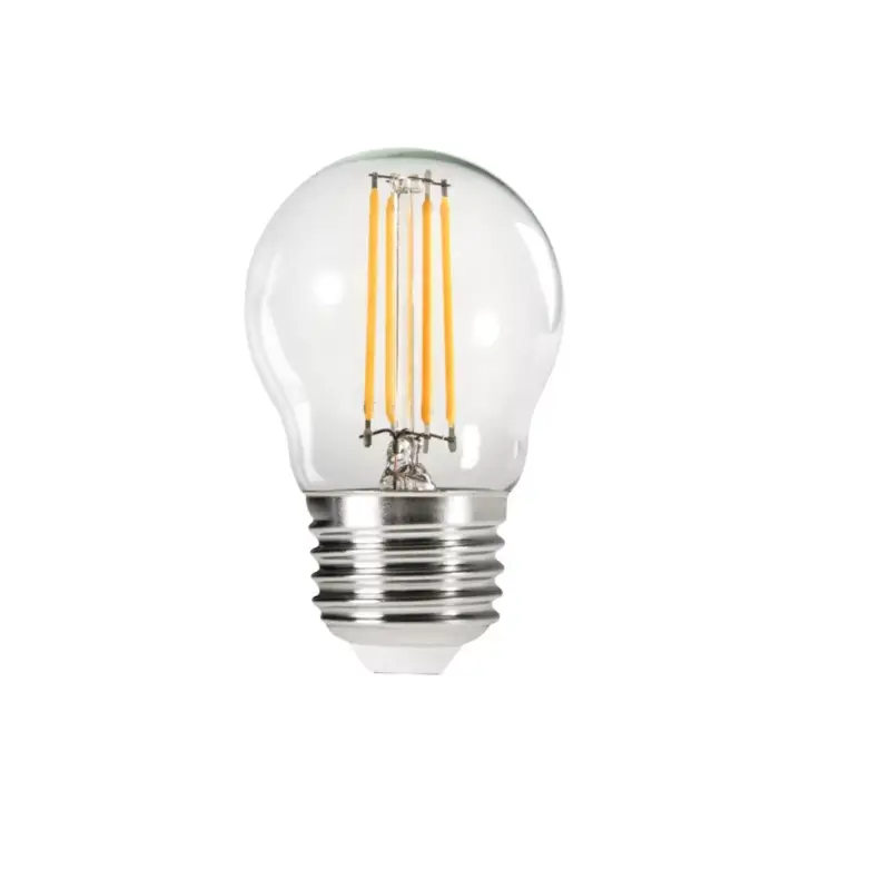 LED izzó XLED G45 Sphere E27 4.5W 470lm 2700K melegszálas KANLUX Szezonális akció