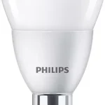 Nézd meg most LED izzó Globe E14 P45 4,9W = 40W 470lm 6500K Cold PHILIPS