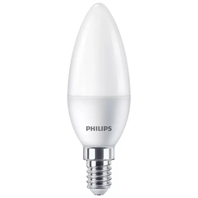 4PAK LED izzó E14 B35 4,9W = 40W 470lm 2700K meleg tejszerű PHILIPS Biztonságos vásárlás