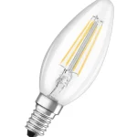 LED izzó B35 E14 2.5W = 40W 470lm 2700K meleg fehér FILAMENT LEDVANCE Kiárusítás