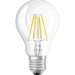 Legkelendőbb LED izzó A60 E27 4W = 40W 470lm 2700K meleg FILAMENT Fehér LEDVANCE