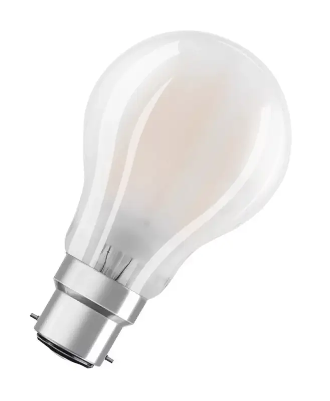 LED izzó A60 B22d 6.5W = 60W 806lm 2700K meleg fehér FILAMENT LEDVANCE Gyors szállítás