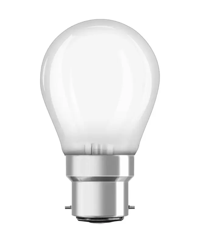 LED izzó P45 B22d 4W = 40W 470lm 2700K meleg fehér FILAMENT LEDVANCE Legjobb ár