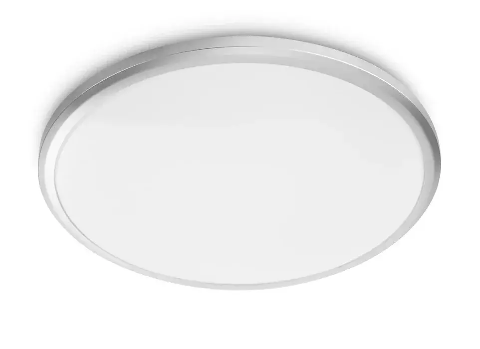 Korlátozott ajánlat LED mennyezeti lámpa, felületre szerelt TWIRLY 12W 2700K 29cm szürke kerek / ovális PHILIPS