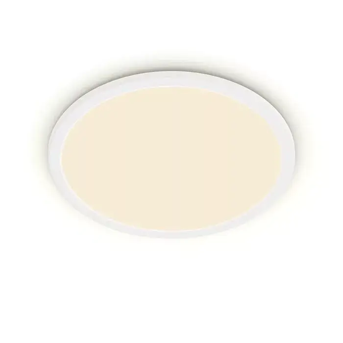 Árcsökkenés LED mennyezeti lámpa, felületre szerelhető SUPERSLIM 15W 2700K 25cm IP44 szabályozható fehér PHILIPS