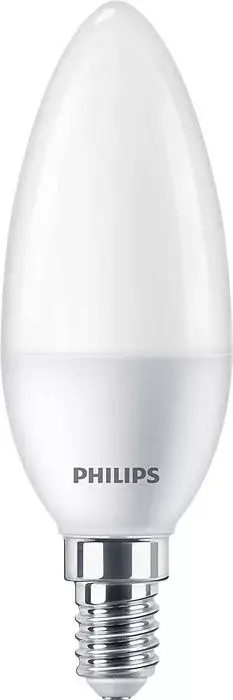 Csak ma LED gyertyakörte E14 B38 7W = 60W 806lm 4000K semleges PHILIPS