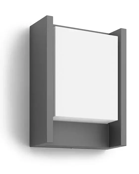 Kihagyhatatlan ajánlat Kerti LED lámpa ARBOR myGarden 6W 2700K IP44 Négyszögletű antracit PHILIPS