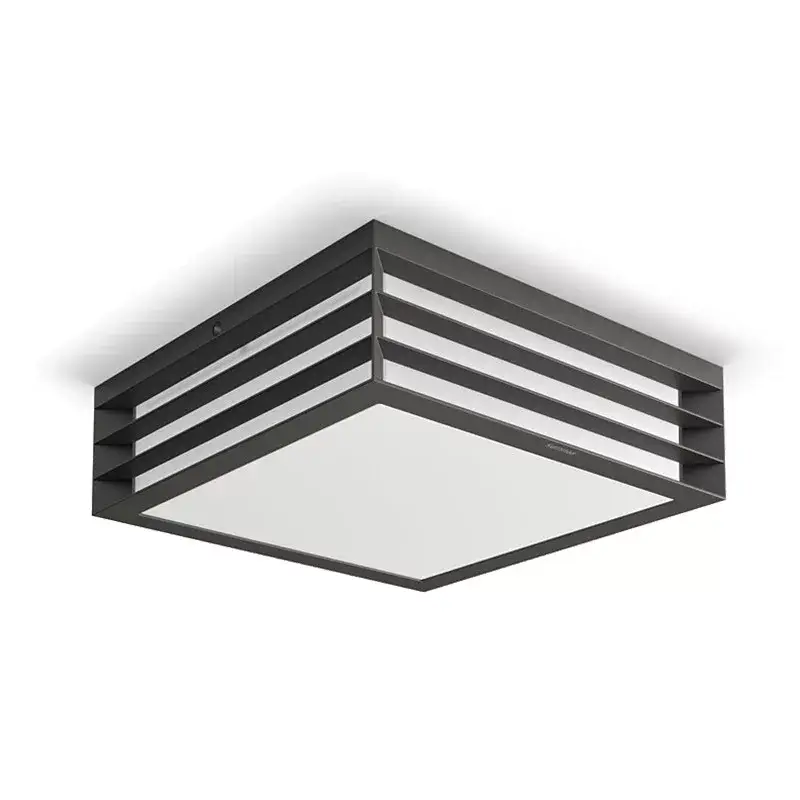 Akciós ár LED kerti lámpa kültéri mennyezeti MOONSHINE myGarden 2xE27 IP44 mennyezeti fali lámpa antracit PHILIPS