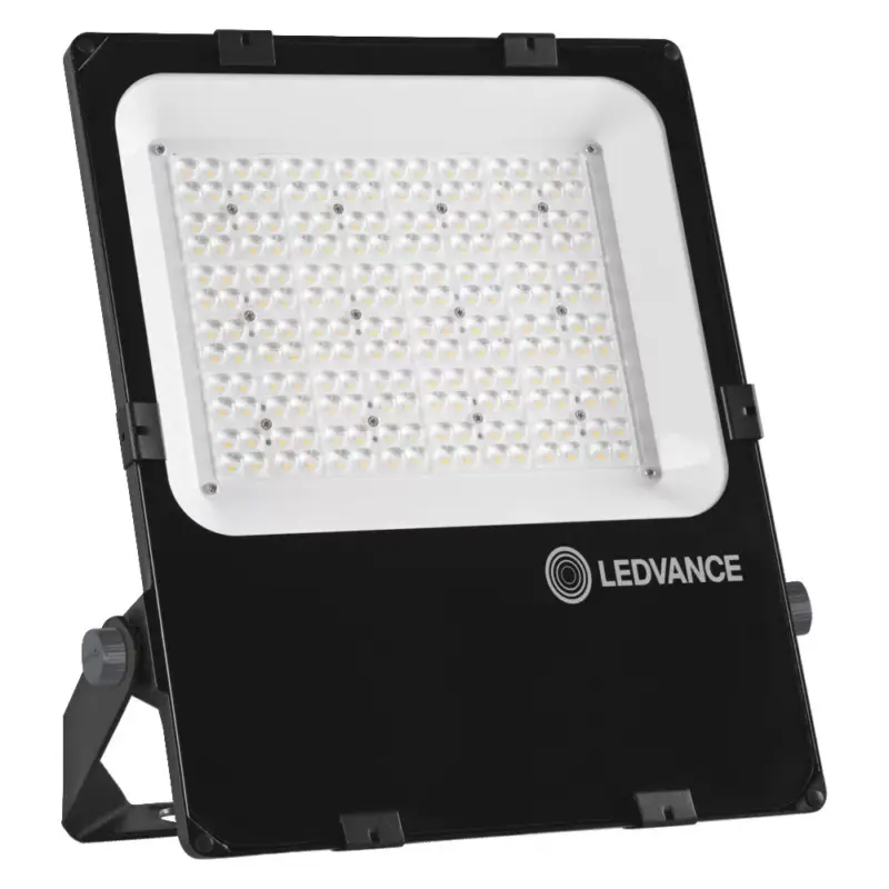 Biztonságos vásárlás LED reflektor kültéri spotlámpa 150W 19900lm 4000K IP66 fekete reflektor Ledvance