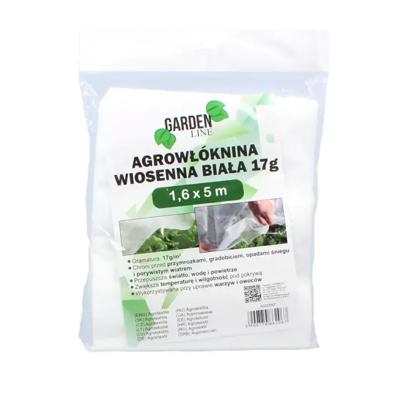 Vedd meg online Spring Cover Agrotextil 1,6 x 5 m 17g Fehér