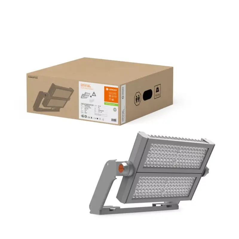 Kihagyhatatlan ajánlat LED-es reflektor kültéri reflektorfény szabályozható 600W 81000lm 5700K IP66 szürke reflektor Ledvance