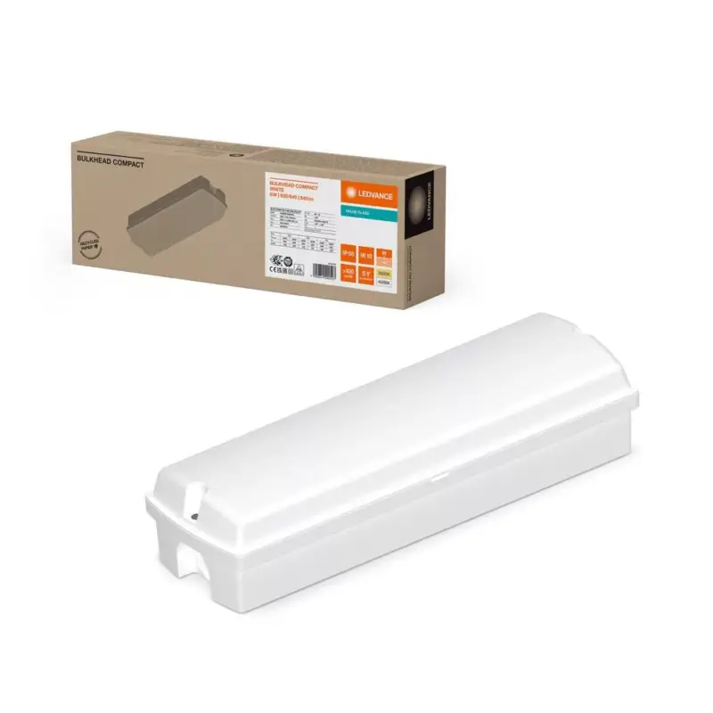 LED ipari kültéri fali lámpa 8W 840lm 3000/4000K IP65 fehér vész válaszfal Ledvance modullal Ajánlat