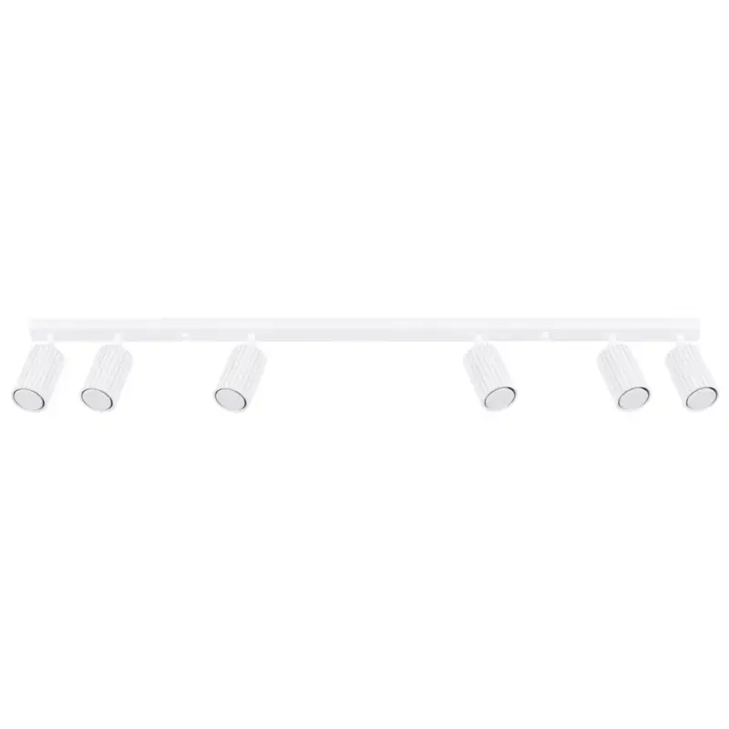 Mennyezeti Lámpa Spot Cső Spot 6x GU10 Fehér Karbon Deep Space SL.1547 Sollux Outlet