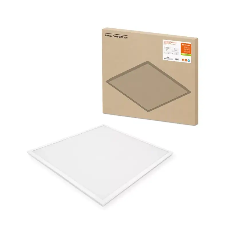 Outlet LED Panel Irodai Mennyezeti Lámpa 33W 4320lm 6500K Hideg Felületre Szerelt Süllyesztett Fehér 60x60cm UGR19 Comfort Ledvance