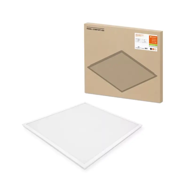 LED panel mennyezeti lámpatest 28W 3640lm 4000K Semleges, szabályozható fényerejű, felületre szerelhető, süllyesztett, fehér, 62x62cm Comfort Ledvance Korlátozott ajánlat