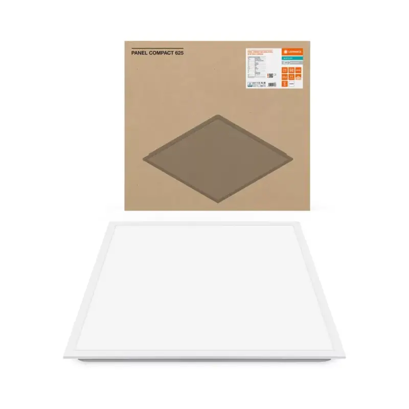 LED Panel Irodai Mennyezeti Lámpa 33W 3630lm 4000K Semleges, Szabályozható Felületre Szerelt Süllyesztett Fehér 62x62cm UGR19 Compact Ledvance Vedd meg online