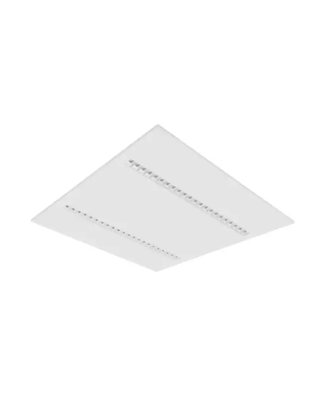 Csak ma LED Panel Irodai Mennyezeti Lámpa 33W 3800lm 3000K Meleg, Szabályozható, Süllyesztett, Felületre Szerelt, Fehér 60x60cm UGR16 IndiviLED® Ledvance