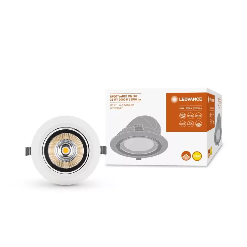 Rendeld meg most LED Panel Süllyesztett Spotlámpa 35W 3350lm CCT Spot Fehér Vario Ledvance