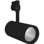 Gyors kiszállítás LED sínre szerelhető lámpatest 55W 4200lm 4000K semleges fehér 3 fázisú állítható fekete sínre szerelhető lámpa Ledvance