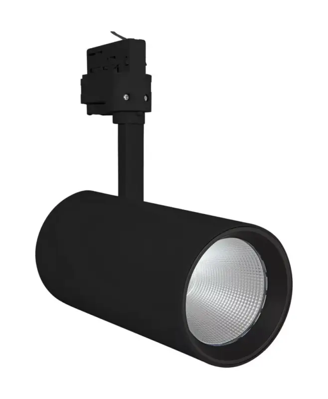 Gyors kiszállítás LED sínre szerelhető lámpatest 55W 4200lm 4000K semleges fehér 3 fázisú állítható fekete sínre szerelhető lámpa Ledvance