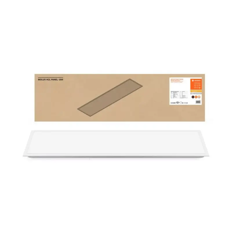 Ne maradj le LED Panel Irodai Mennyezeti Lámpa 40W 4100lm 2700K - 6500K CCT Szabályozható Süllyesztett Fehér 120x30cm UGR19 Biolux Hcl Ledvance