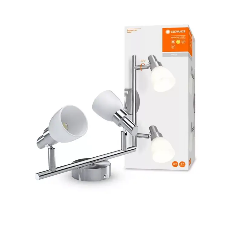 LED panel süllyesztett spotlámpa 3.8W 400lm 3000K meleg szürke mélysugárzó Slim Ledvance Vásárlói kedvenc