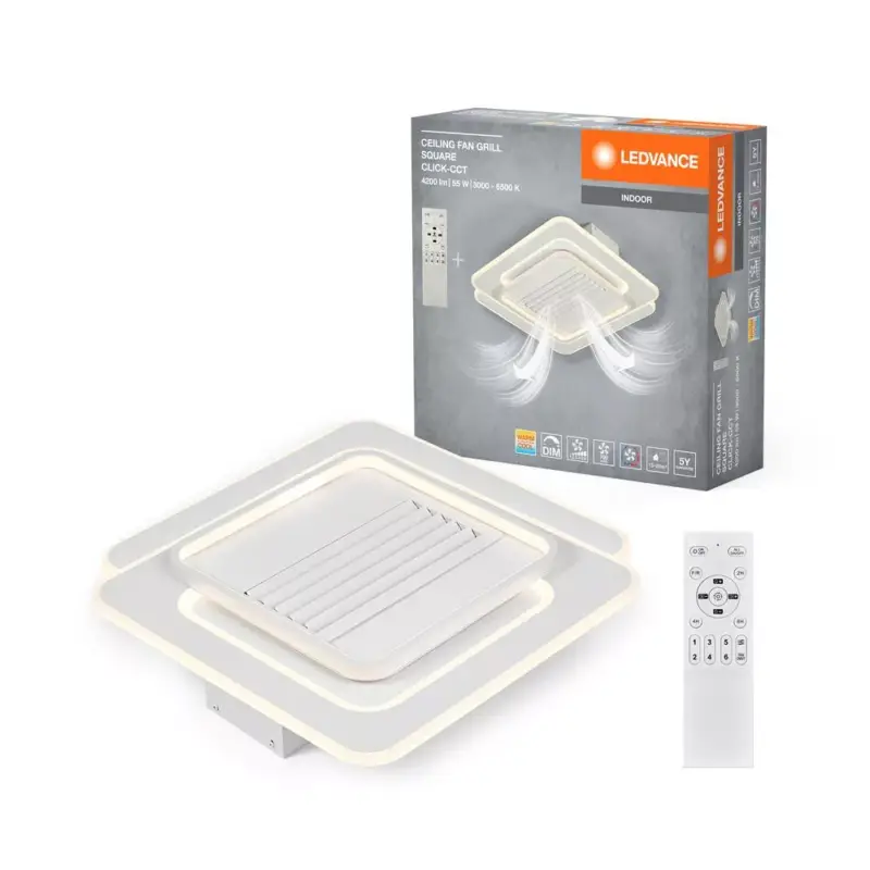 LED Mennyezeti Lámpa Felületre Szerelt 55W 3100lm 3000K - 6500K CCT Szabályozható Fehér 55.5cm Mennyezet Ledvance Kiárusítás