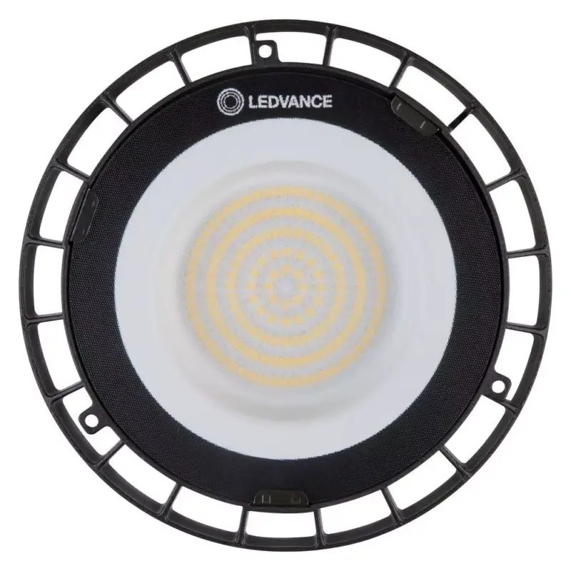 LED ipari lámpatest 83W 10000lm 6500K Hideg fekete IP65 IK06 nagy öbölre szerelhető kompakt Ledvance Prémium