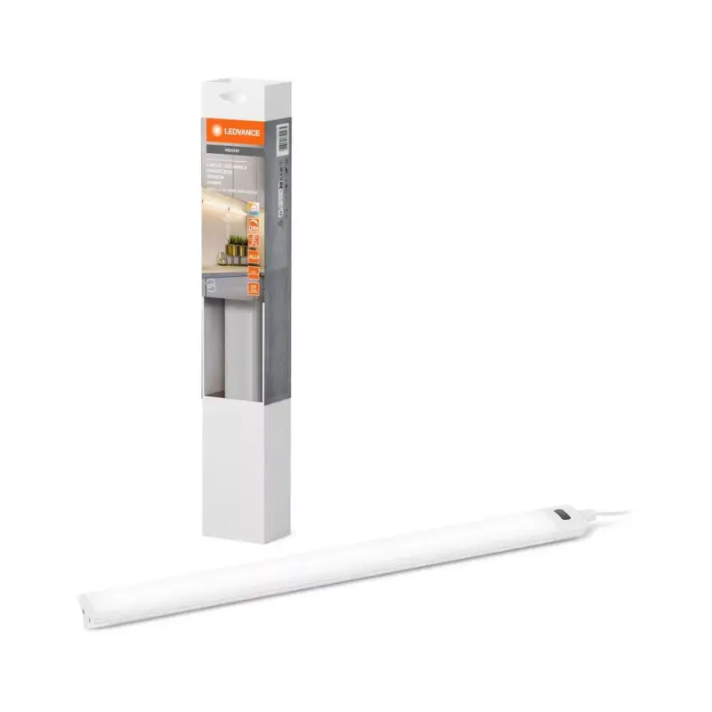 LED Szekrény alatti lámpa Mozgásérzékelővel 5W 320lm CCT Szabályozható Fehér 35cm Lineáris Szög Ledvance Ne maradj le