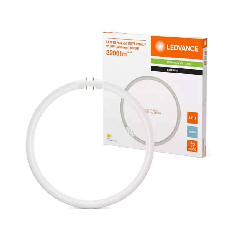 Kör alakú LED fénycső 2GX13 T5 21.5W 3200lm 6500K Hideg 120° Ledvance Nézd meg most