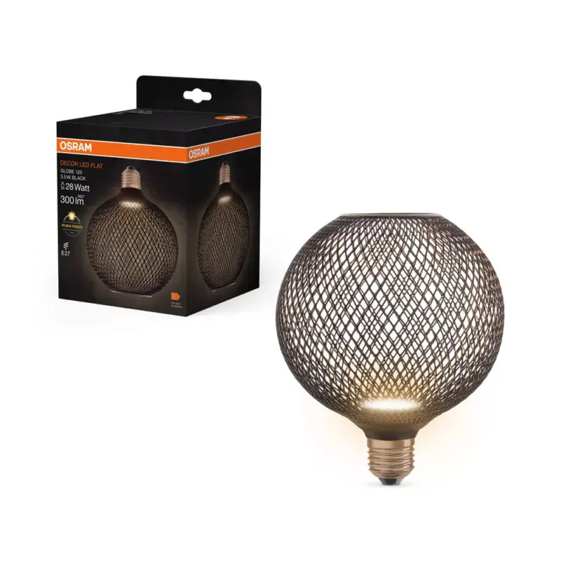 Alacsony ár Dekoratív LED izzó E27 3,5 W = 28 W 300 lm Meleg 2700 K 100° Decor Osram