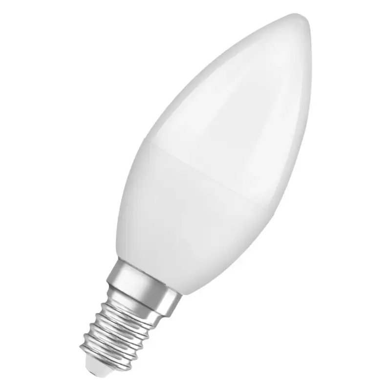Antibakteriális LED izzó B39 gyertya E14 7W = 60W 806lm 2700K Meleg 220° Antibakteriális Klasszikus Osram Árcsökkenés