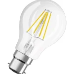 LED izzó A60 B22d 4W = 40W 470lm 2700K Meleg 300° Retrofit Filament CLASSIC Osram Rendeld meg most