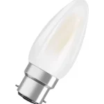 LED izzó B35 gyertya B22d 2.5W = 25W 250lm 2700K Meleg 300° Retrofit Filament CLASSIC Osram Expressz szállítás