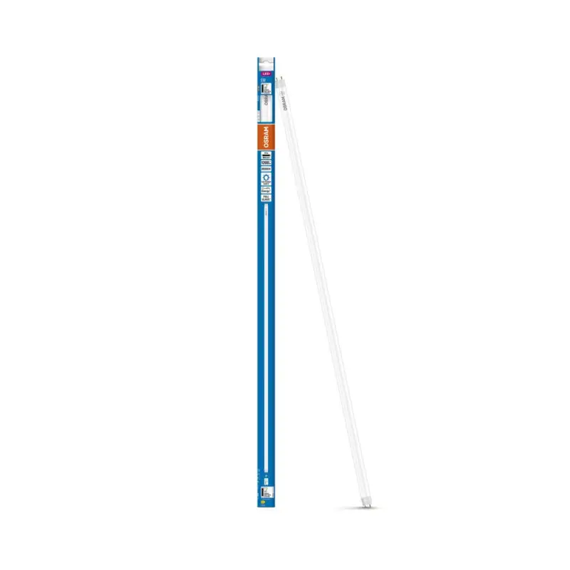 Azonnal elérhető LED fénycső G13 T8 10W = 30W 1200lm 6500K Hideg 190° 90cm LED cső EM Osram