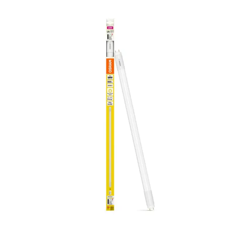 Biztonságos vásárlás LED fénycső G13 T8 8W = 18W 800lm 3000K Meleg 190° 60cm LED cső UNIVERSAL Osram