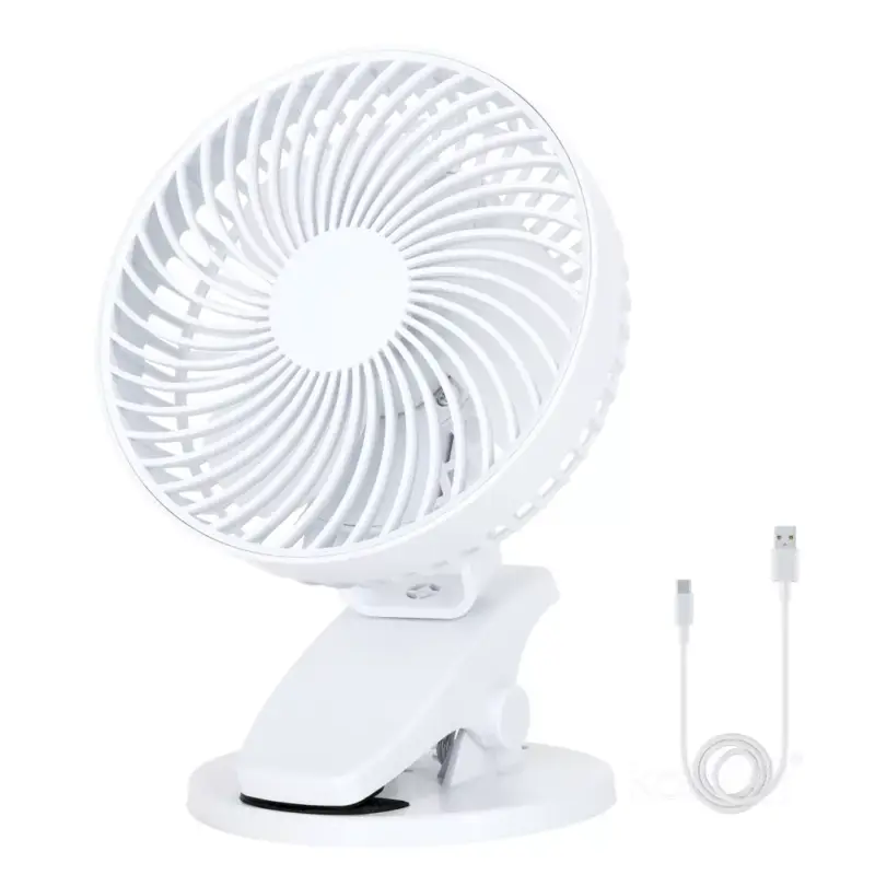 Viento Windstar Kobi hordozható, újratölthető USB-C asztali ventilátorcsipesz, fehér Legjobb ár