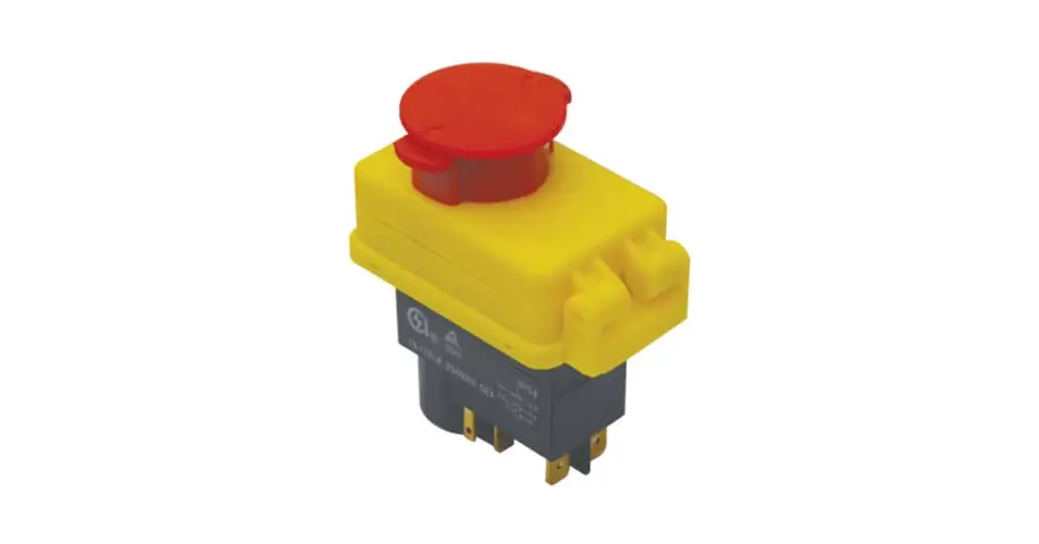 Tracon relés biztonsági kapcsoló 12A 4PIN gombafejű reteszeléssel SSTM-01 Akciós ár
